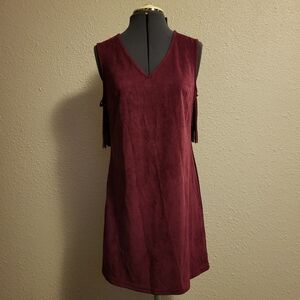 Neslay Design Burgundy Dress Size Medium